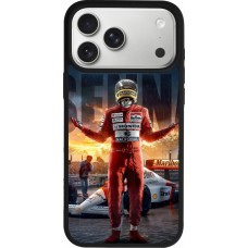 iPhone 17 Pro Max Case Hülle - Silikon schwarz Senna The King of Rain