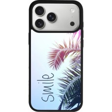 Coque iPhone 17 Pro Max - Silicone rigide noir Smile 05