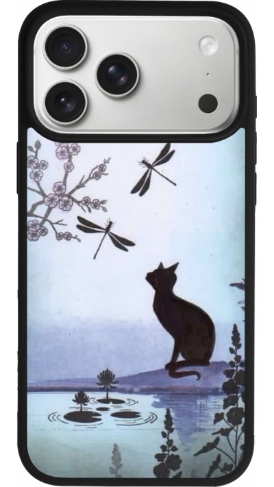 iPhone 17 Pro Max Case Hülle - Silikon schwarz Spring 19 12
