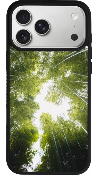 iPhone 17 Pro Max Case Hülle - Silikon schwarz Spring 23 forest blue sky