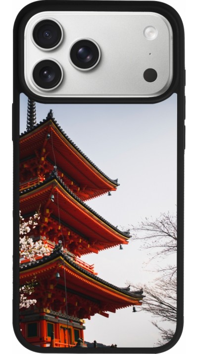iPhone 17 Pro Max Case Hülle - Silikon schwarz Spring 23 Japan