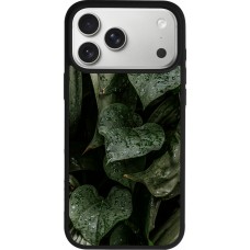 iPhone 17 Pro Max Case Hülle - Silikon schwarz Spring 23 fresh plants