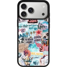 iPhone 17 Pro Max Case Hülle - Silikon schwarz Summer 20 collage