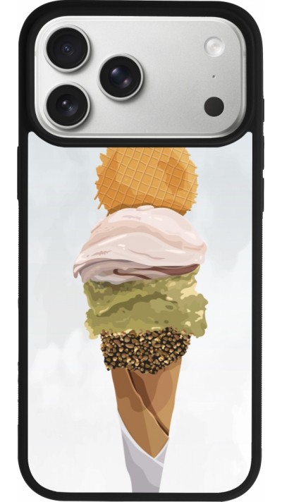 iPhone 17 Pro Max Case Hülle - Silikon schwarz Summer 2025 Cornet