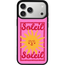 iPhone 17 Pro Max Case Hülle - Silikon schwarz Sun sun 2026