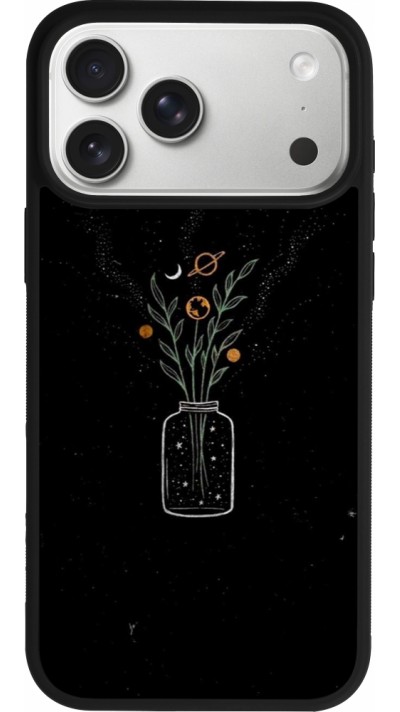 iPhone 17 Pro Max Case Hülle - Silikon schwarz Vase black