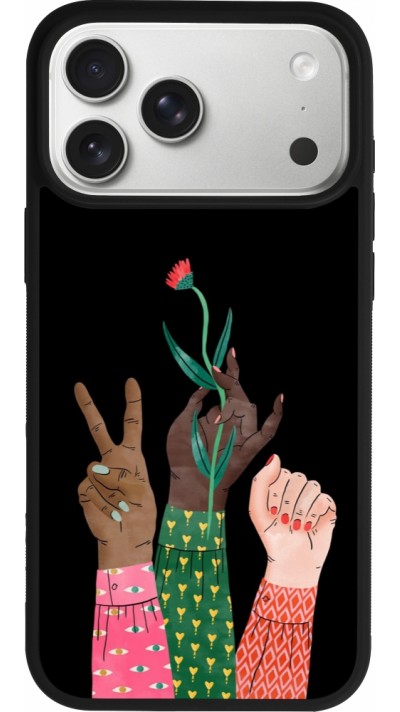 iPhone 17 Pro Max Case Hülle - Silikon schwarz Womens day 2026 2