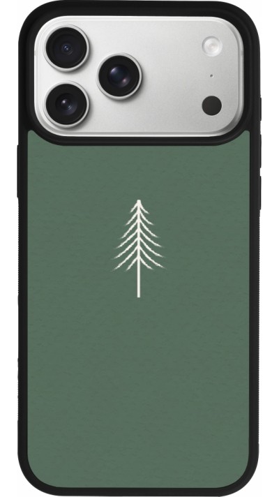 iPhone 17 Pro Max Case Hülle - Silikon schwarz Christmas 22 minimalist tree