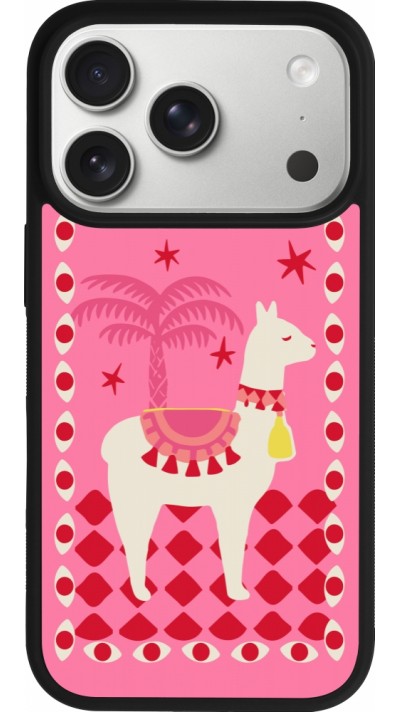 iPhone 17 Pro Case Hülle - Silikon schwarz Alpaca 2026