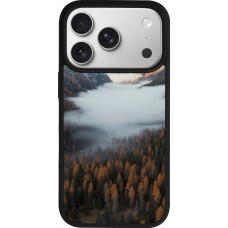 Coque iPhone 17 Pro - Silicone rigide noir Autumn 22 forest lanscape