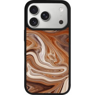 Coque iPhone 17 Pro - Silicone rigide noir Autumn 2024 marbe
