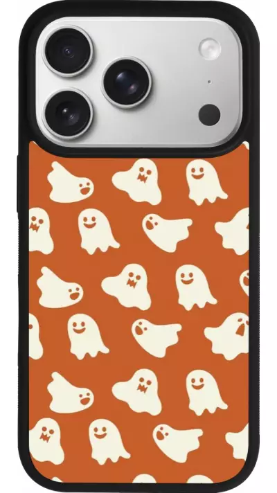 Coque iPhone 17 Pro - Silicone rigide noir Autumn 2024 mini ghosts