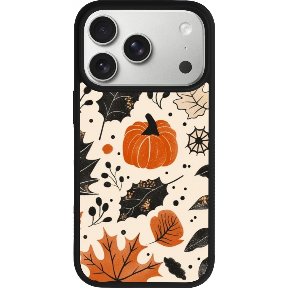 iPhone 17 Pro Case Hülle - Silikon schwarz Autumn 2024 nature
