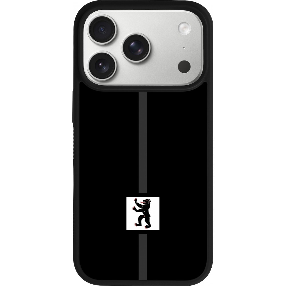 iPhone 17 Pro Case Hülle - Silikon schwarz Kanton AI schwarz