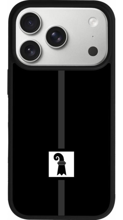 iPhone 17 Pro Case Hülle - Silikon schwarz Kanton BS schwarz