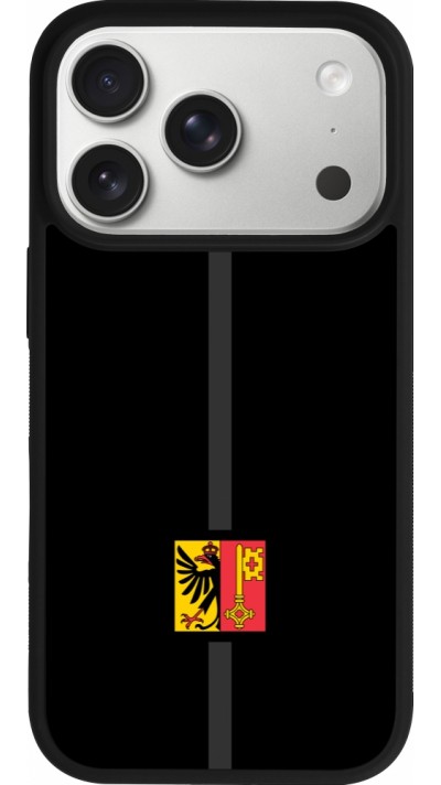 iPhone 17 Pro Case Hülle - Silikon schwarz Kanton GE schwarz