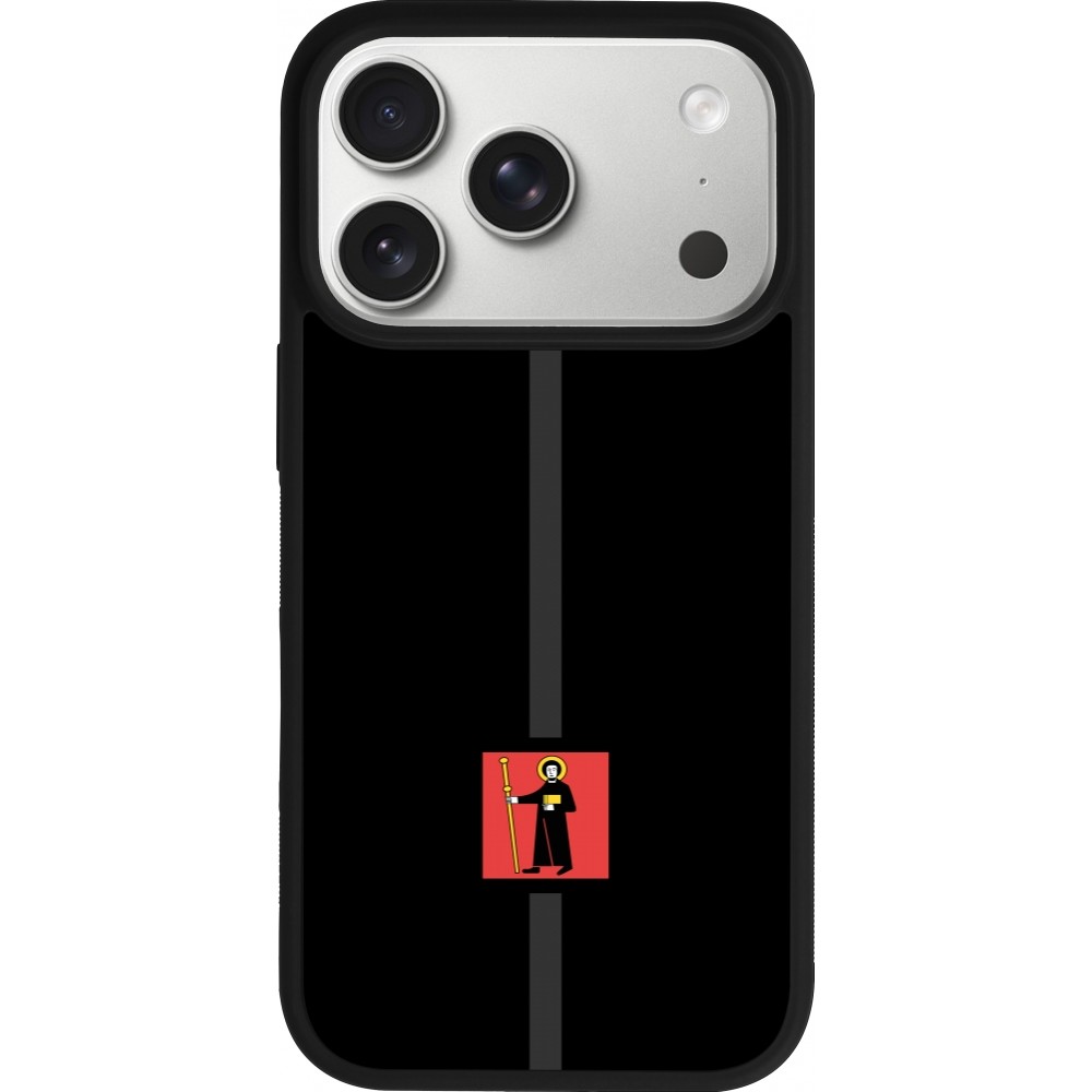 iPhone 17 Pro Case Hülle - Silikon schwarz Kanton GL schwarz