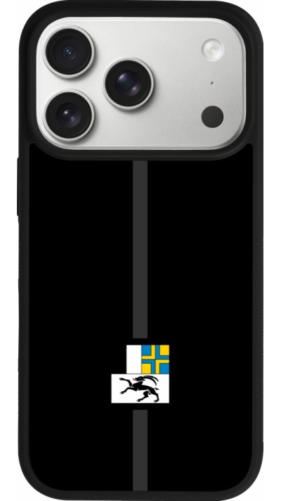 iPhone 17 Pro Case Hülle - Silikon schwarz Kanton GR schwarz