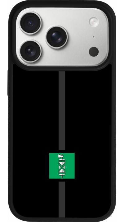 iPhone 17 Pro Case Hülle - Silikon schwarz Kanton SG schwarz