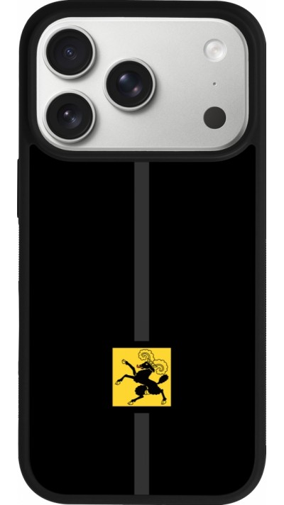 iPhone 17 Pro Case Hülle - Silikon schwarz Kanton SH schwarz