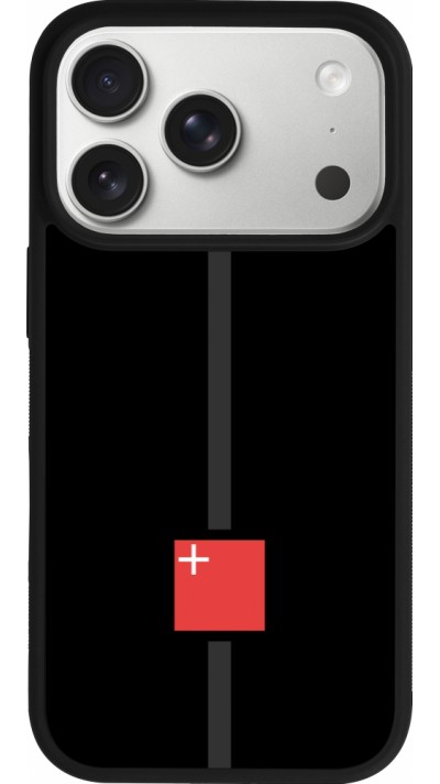 iPhone 17 Pro Case Hülle - Silikon schwarz Kanton SZ schwarz