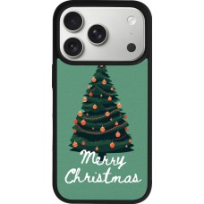iPhone 17 Pro Case Hülle - Silikon schwarz Christmas 25 Xmas Tree