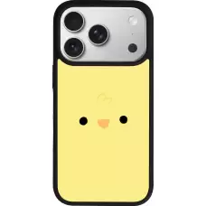 iPhone 17 Pro Case Hülle - Silikon schwarz Easter 2026 Little chicken
