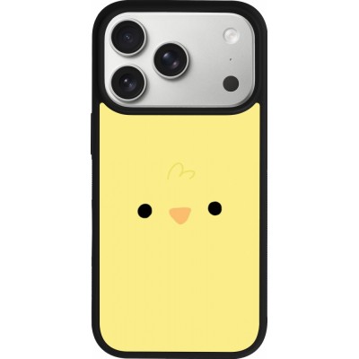 iPhone 17 Pro Case Hülle - Silikon schwarz Easter 2026 Little chicken