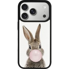 iPhone 17 Pro Case Hülle - Silikon schwarz Easter 2023 bubble gum bunny