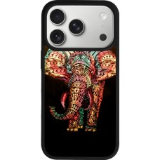 iPhone 17 Pro Case Hülle - Silikon schwarz Elephant 02