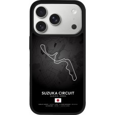 Coque iPhone 17 Pro - Silicone rigide noir F1 Track 2025 Japan