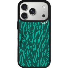 iPhone 17 Pro Case Hülle - Silikon schwarz Saudi-Arabien 2022 personalisierbares Fussballtrikot