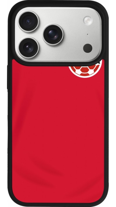 iPhone 17 Pro Case Hülle - Silikon schwarz Kanada 2022 personalisierbares Fussballtrikot