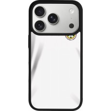 Coque iPhone 17 Pro - Silicone rigide noir Maillot de football Ghana 2022 personnalisable