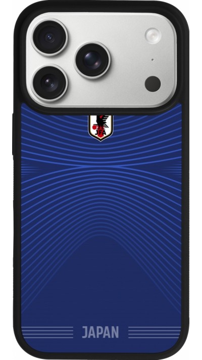 iPhone 17 Pro Case Hülle - Silikon schwarz Japan 2026 personalisierbares Fussballtrikot