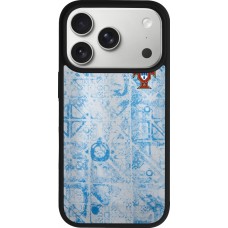 iPhone 17 Pro Case Hülle - Silikon schwarz Portugal Away personalisierbares Fussballtrikot