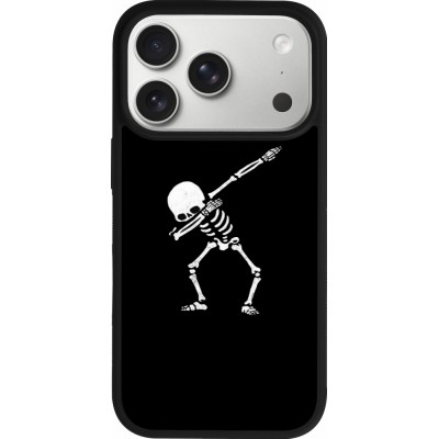 iPhone 17 Pro Case Hülle - Silikon schwarz Halloween 19 09