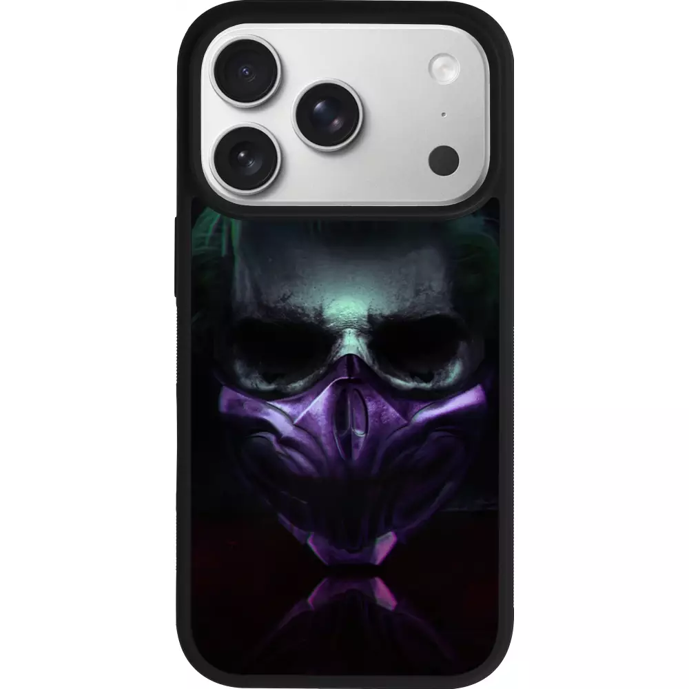 iPhone 17 Pro Case Hülle - Silikon schwarz Halloween 20 21