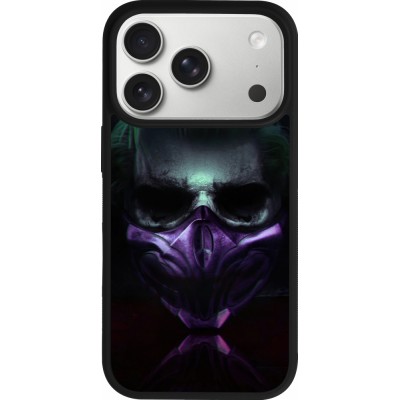 Coque iPhone 17 Pro - Silicone rigide noir Halloween 20 21