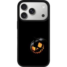 iPhone 17 Pro Case Hülle - Silikon schwarz Halloween 2023 discreet pumpkin