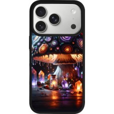 iPhone 17 Pro Case Hülle - Silikon schwarz Halloween Zaubertrank Magie