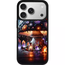 Coque iPhone 17 Pro - Silicone rigide noir Halloween Potion Magic