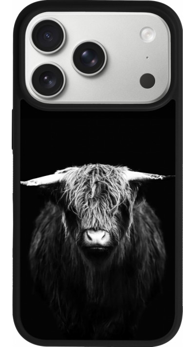 iPhone 17 Pro Case Hülle - Silikon schwarz Highland calf black