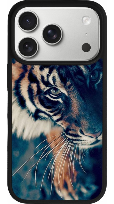 iPhone 17 Pro Case Hülle - Silikon schwarz Incredible Lion
