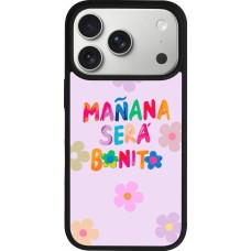 iPhone 17 Pro Case Hülle - Silikon schwarz Karol G Manana sera bonito