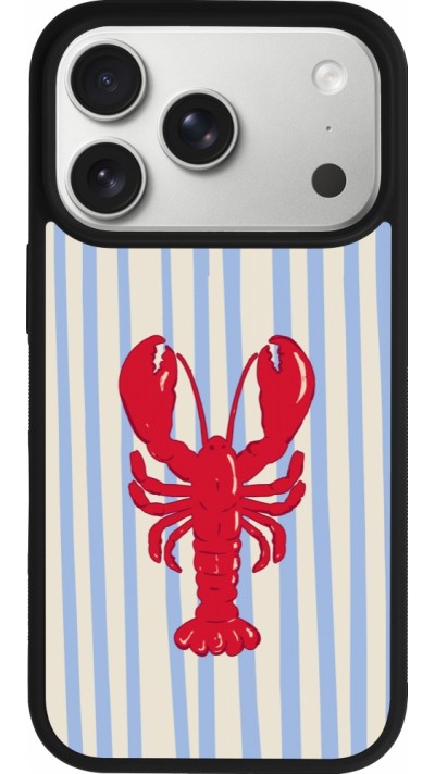 iPhone 17 Pro Case Hülle - Silikon schwarz Red lobster 2026