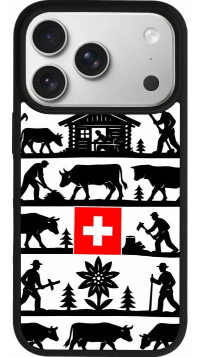 iPhone 17 Pro Case Hülle - Silikon schwarz Poya Schweiz 1