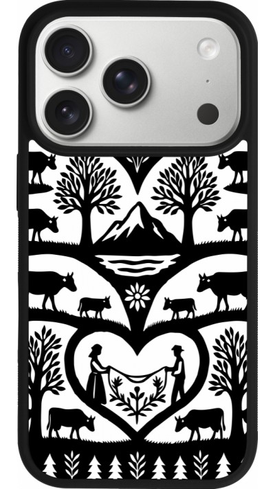iPhone 17 Pro Case Hülle - Silikon schwarz Poya Schweiz 2