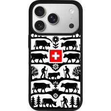 iPhone 17 Pro Case Hülle - Silikon schwarz Poya Schweiz 3