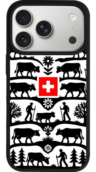iPhone 17 Pro Case Hülle - Silikon schwarz Poya Schweiz 3